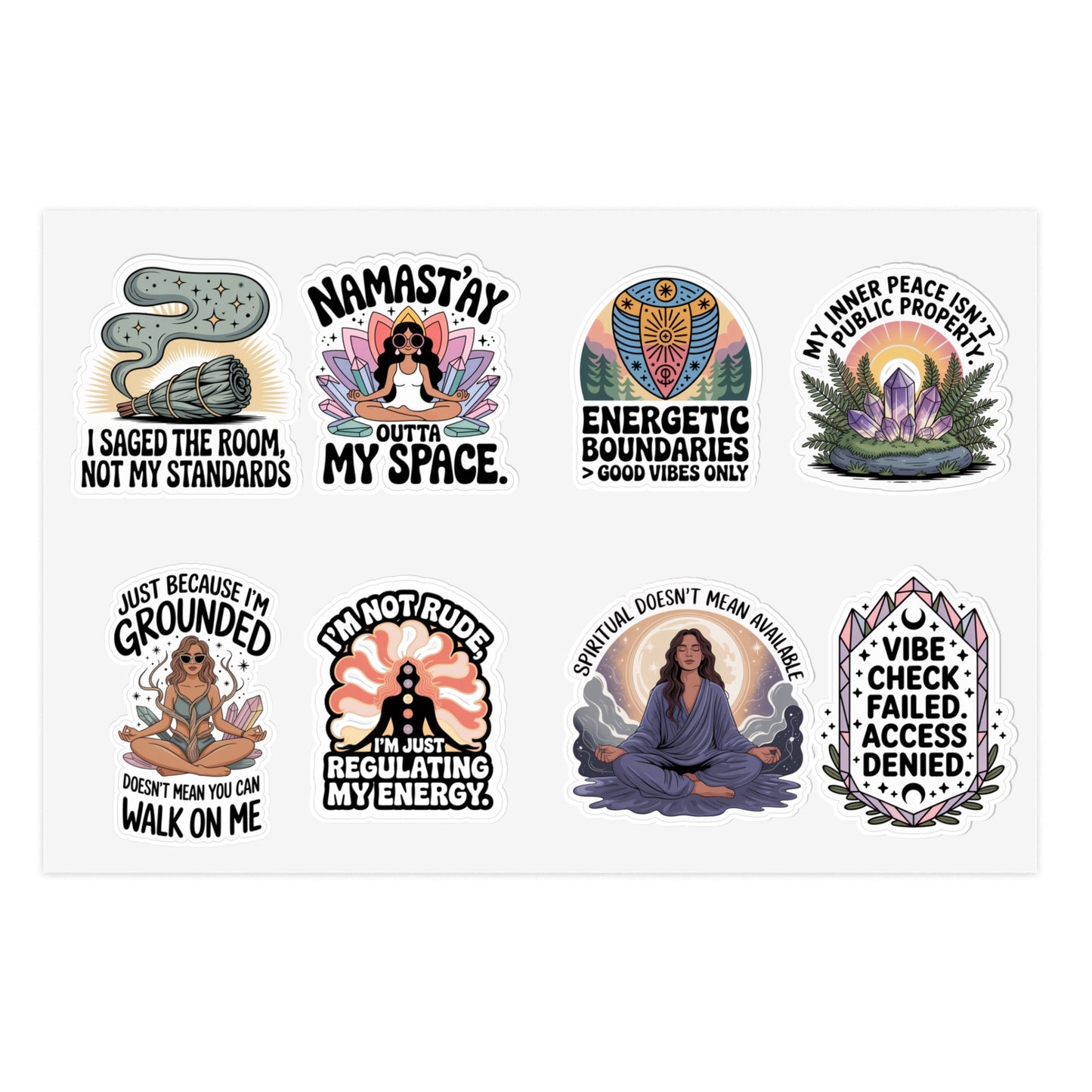 Spiritually Sassy Sticker Sheets