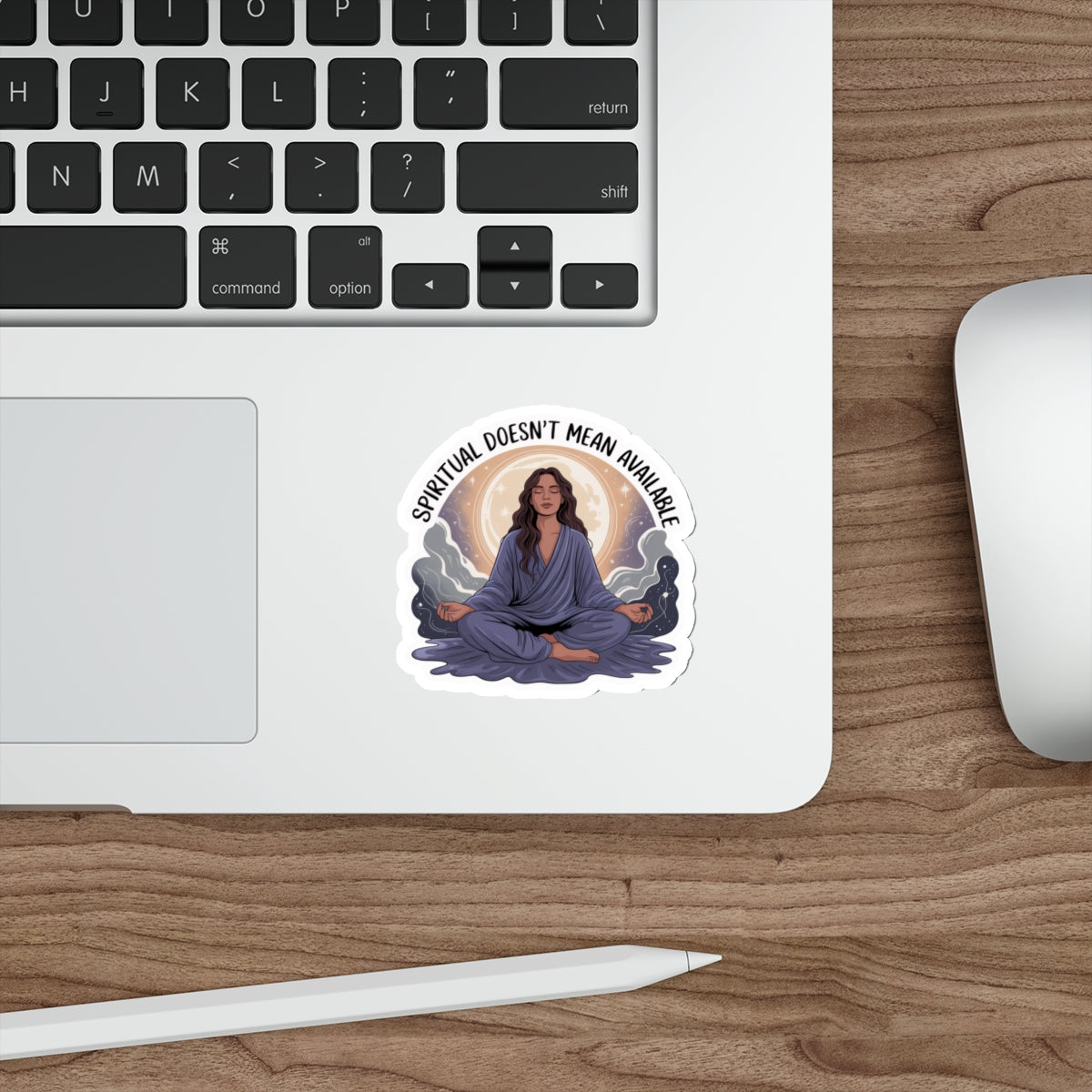 Spiritual Doesn't Mean Available Die-Cut Stickers