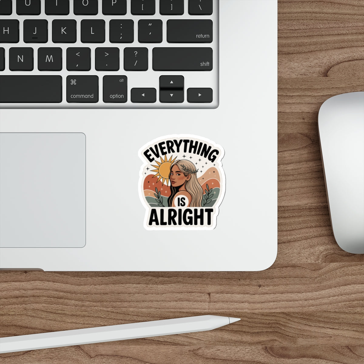 Everything is Alright Die-Cut Stickers