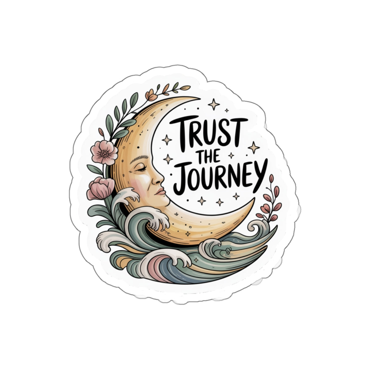 Trust the Journey Die-Cut Stickers