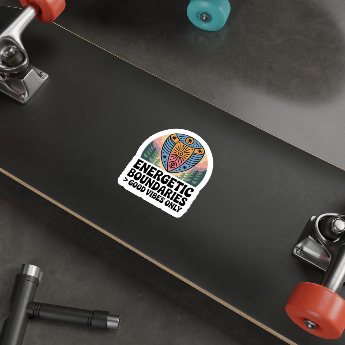 Energetic Boundaries > Good Vibes Only Die-Cut Stickers