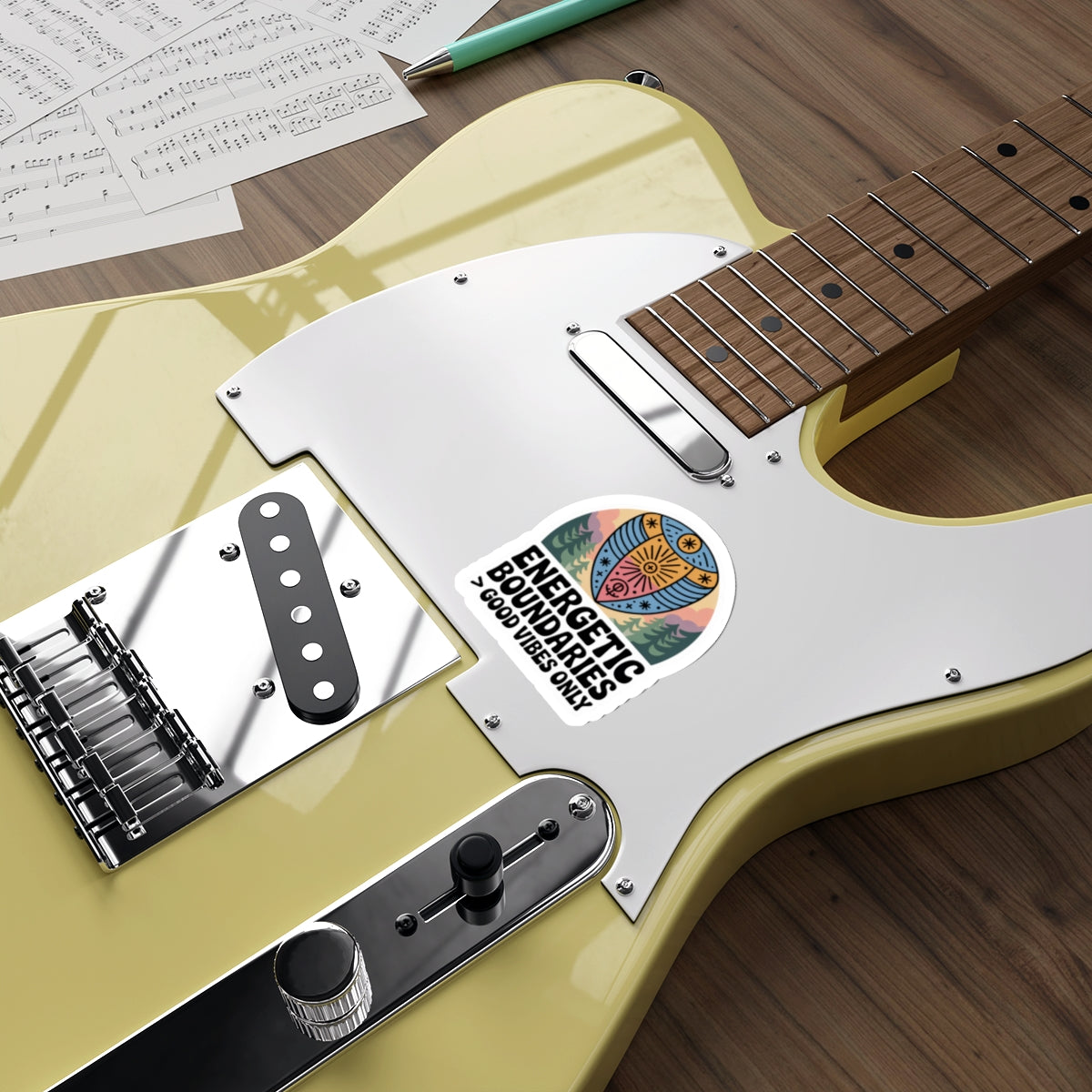 Energetic Boundaries > Good Vibes Only Die-Cut Stickers