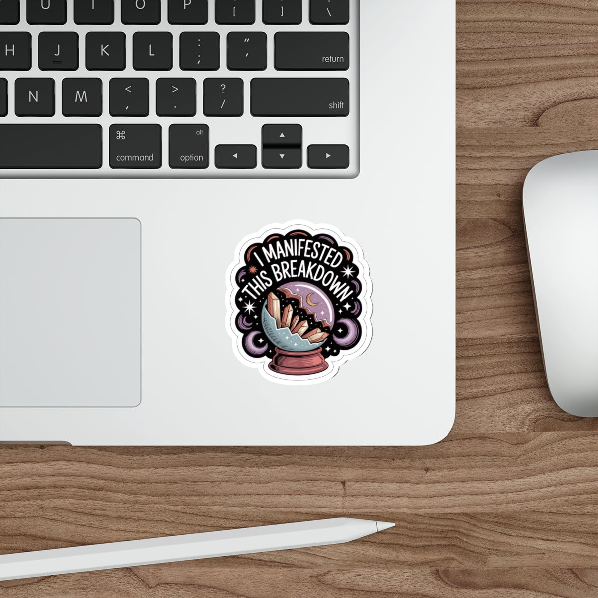 I manisted this Breakdown Die-Cut Stickers