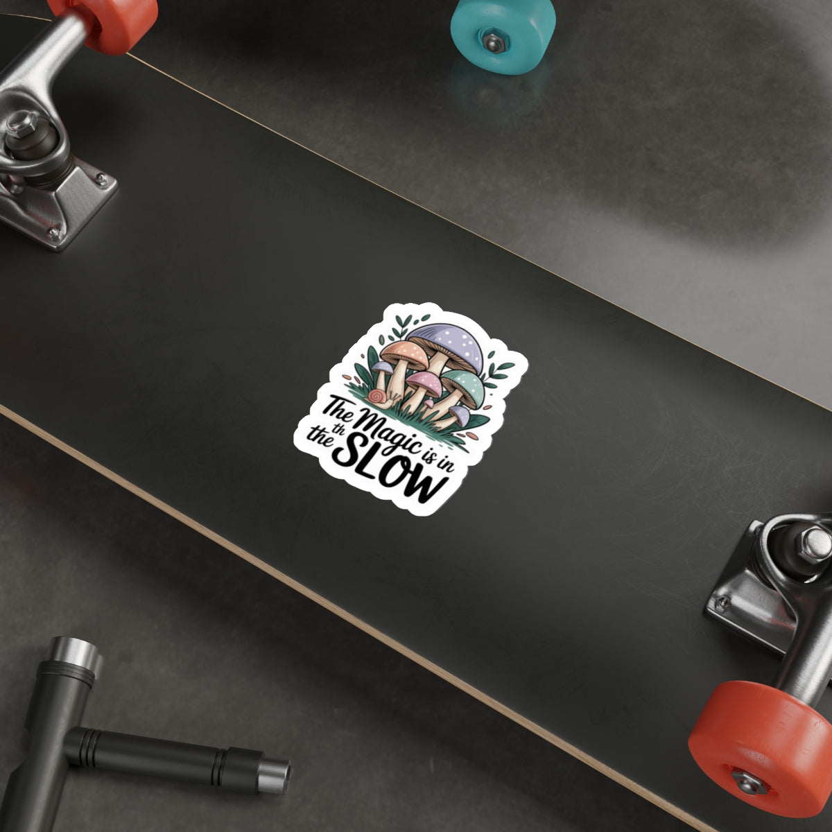 The Magic is in the Slow Die-Cut Stickers