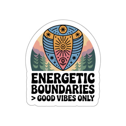 Energetic Boundaries > Good Vibes Only Die-Cut Stickers