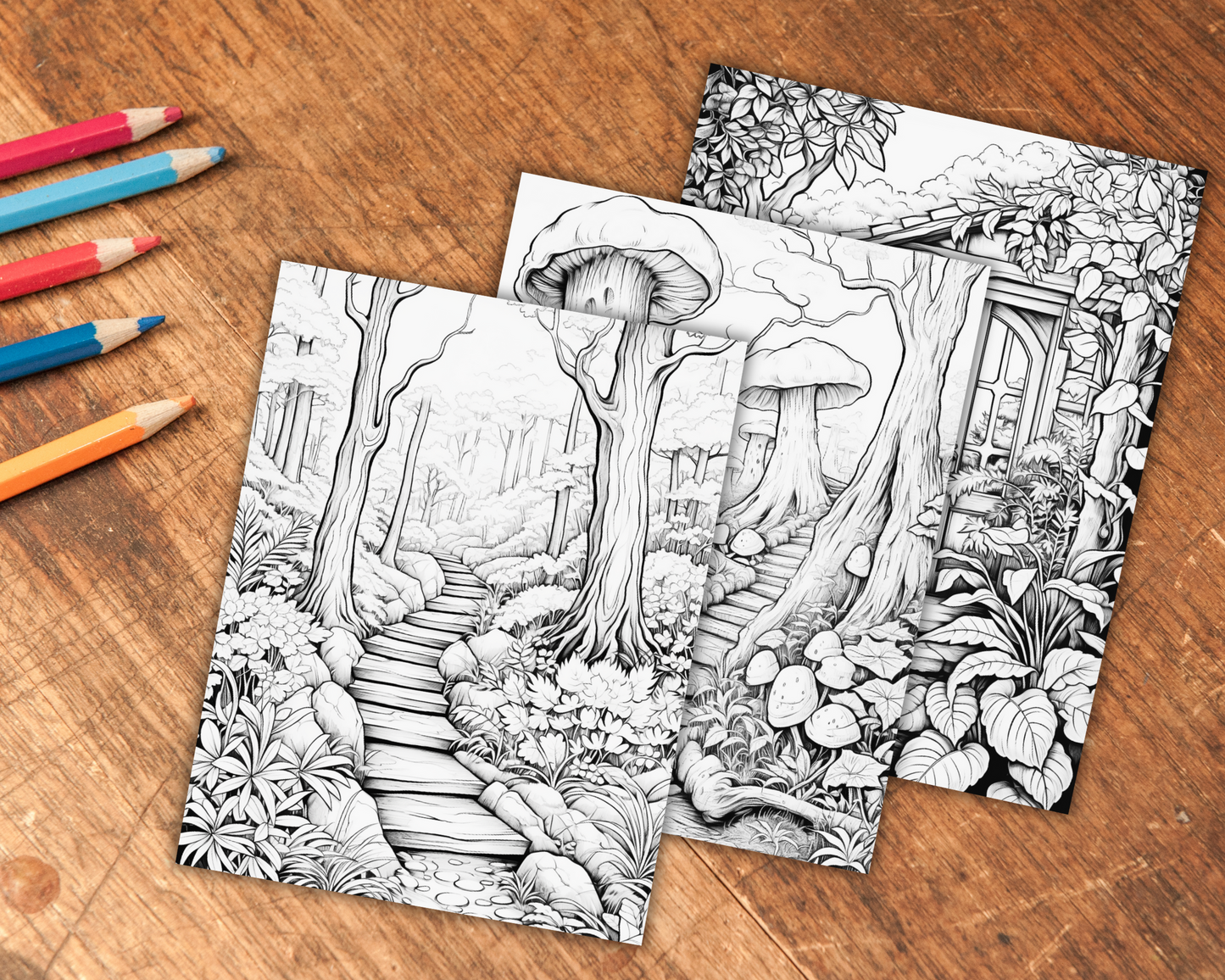 Colorable Hidden Objects Puzzle