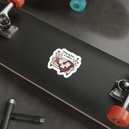 Doing my best is relative Die-Cut Stickers