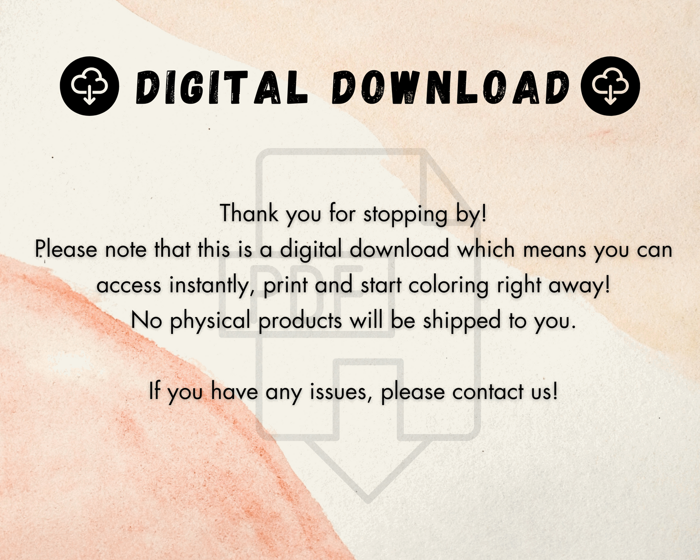 1800's Dresses Coloring Book, Digital Download